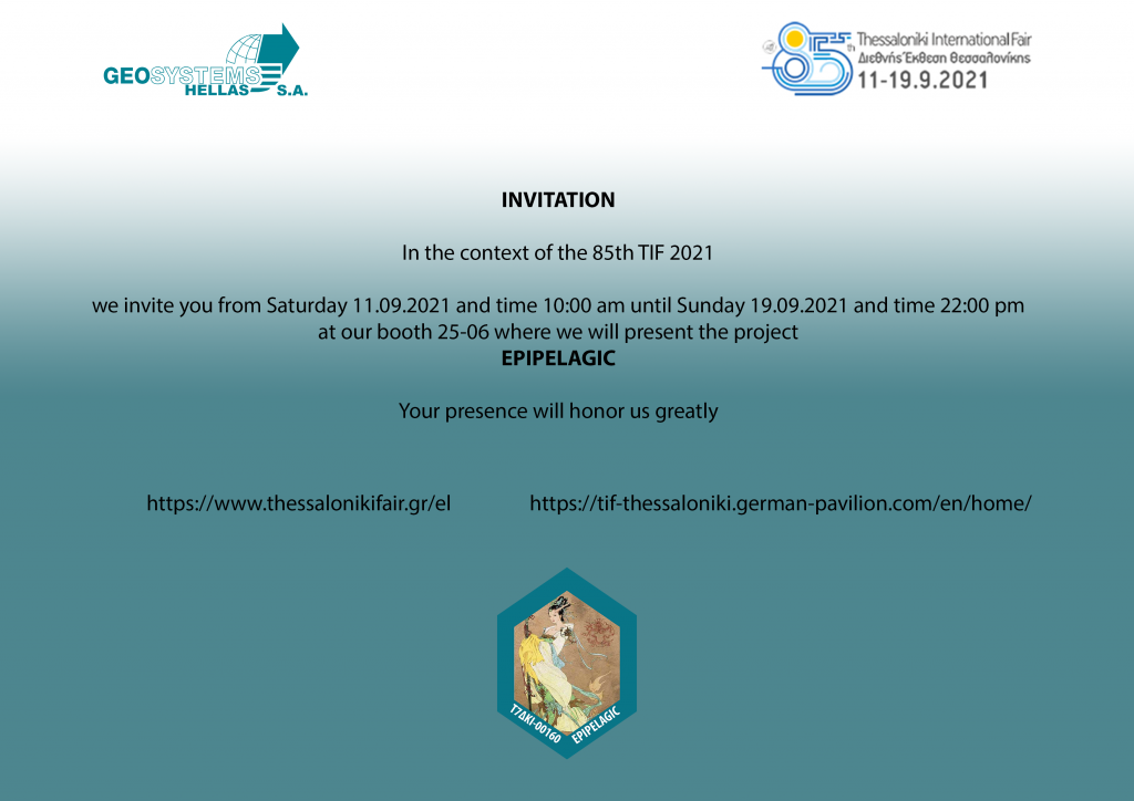 Invitation Epipelagic TIF 85